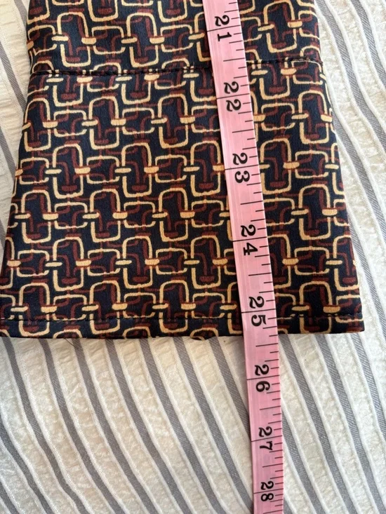 EUC Sanctuary A Day To Shine Multi-Pattern Brown Shirt Dress - Size Small - Picture 15 of 17